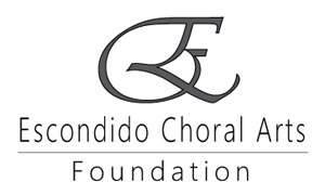 Escondido Choral Arts Foundation logo.